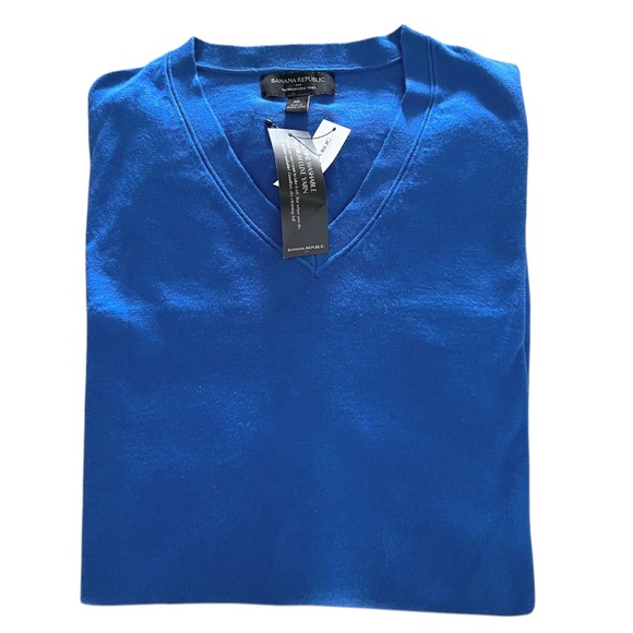Banana Republic Other - NWT Banana Republic V-Neck Luxe Blend Sweater Men's XL